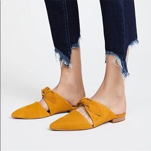 Jeffrey Campbell Charlin Bow Pointed Toe Mule